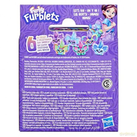 Furby Furblets Ray-Vee Mini Electronic Plush Toy