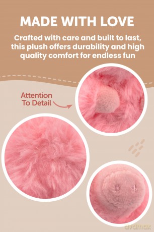 GOGOPO Sitting Pig Stuffed Animal Plush Toy| Fluffy Soft Farm Animal Toy| Gifts for Kids| 13cm