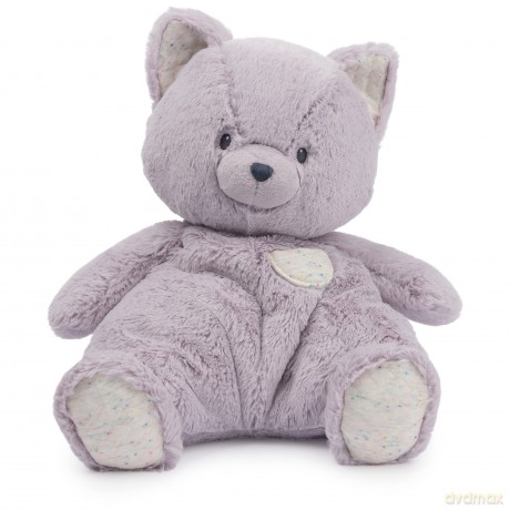 GUND Baby Oh So Snuggly Kitten Large Plush Stuffed Animal for Babies and Infants, Lavender, 12.5"