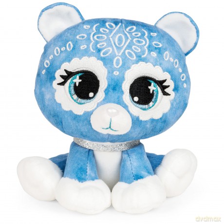 GUND Official, P.Lushes Cute Designer Fashion Collectable Pets Demi Jeane Bear Premium Stylish Stuffed Animal Soft Plush, Blue, 15.2cm Soft Toy For Girls and Boys Aged 3 Years and Up