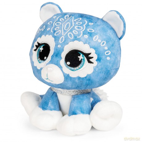GUND Official, P.Lushes Cute Designer Fashion Collectable Pets Demi Jeane Bear Premium Stylish Stuffed Animal Soft Plush, Blue, 15.2cm Soft Toy For Girls and Boys Aged 3 Years and Up