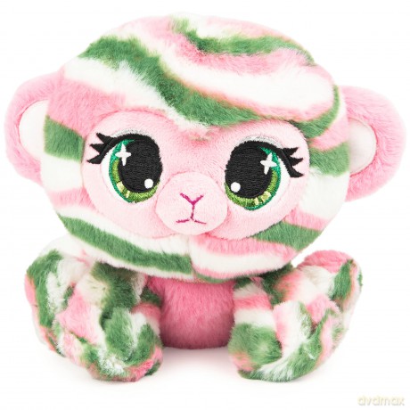 GUND Official, P.Lushes Cute Designer Fashion Collectable Pets Olivia Moss Monkey Premium Stylish Stuffed Animal Soft Plush, Green and Pink, 15.2cm Soft Toy For Girls and Boys Aged 3 Years and Up