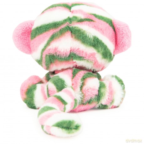 GUND Official, P.Lushes Cute Designer Fashion Collectable Pets Olivia Moss Monkey Premium Stylish Stuffed Animal Soft Plush, Green and Pink, 15.2cm Soft Toy For Girls and Boys Aged 3 Years and Up
