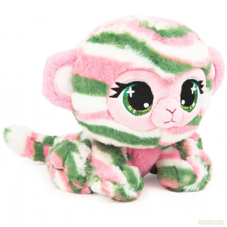 GUND Official, P.Lushes Cute Designer Fashion Collectable Pets Olivia Moss Monkey Premium Stylish Stuffed Animal Soft Plush, Green and Pink, 15.2cm Soft Toy For Girls and Boys Aged 3 Years and Up