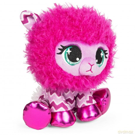 GUND Official, P.Lushes Cute Designer Fashion Collectable Pets Shelly O'Llama Premium Stylish Stuffed Animal Soft Plush, Pink, 15.2cm Soft Toy For Girls and Boys Aged 3 Years and Up
