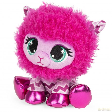 GUND Official, P.Lushes Cute Designer Fashion Collectable Pets Shelly O'Llama Premium Stylish Stuffed Animal Soft Plush, Pink, 15.2cm Soft Toy For Girls and Boys Aged 3 Years and Up