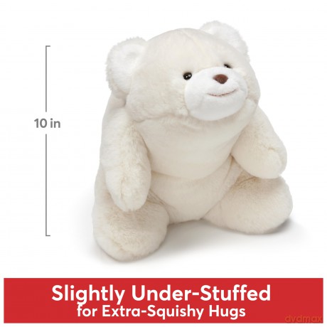 GUND Original Snuffles Teddy Bear, Premium Stuffed Animal for Ages 1 and Up, White, 10".