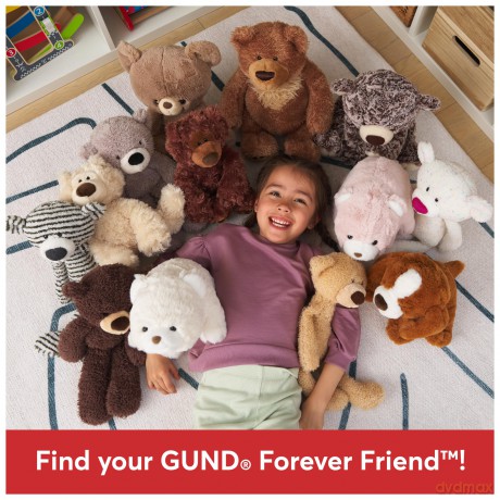 GUND Original Snuffles Teddy Bear, Premium Stuffed Animal for Ages 1 and Up, White, 10".