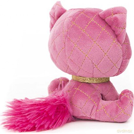 GUND P.Lushes Designer Fashion Pets Madame Purrnel Cat Premium Stuffed Animal, Pink and Gold, 15.2cm