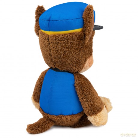 GUND PAW Patrol Official Chase Take-Along Buddy Plush Toy, Premium Stuffed Animal for Ages 1 and Up, Blue/Brown, 33.02cm