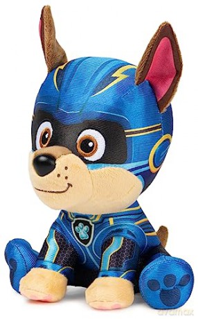 GUND PAW Patrol: The Mighty Movie Chase Stuffed Animal, Plush Toy for Ages 1 and Up, 15.24cm