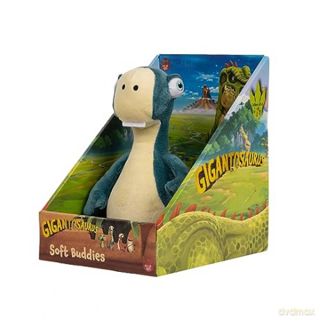 Gigantosaurus 10 Inch Dinosaur Soft Action Plush Toy, Bill, Accurate Representation of Character from Hit TV Series, Huggable Size and Soft Texture, Ideal as Travel Companion and Bedtime