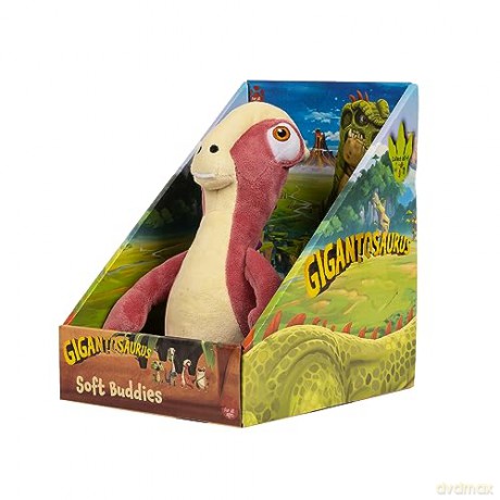 Gigantosaurus 10 Inch Dinosaur Soft Action Plush Toy, Rocky, Accurate Representation of Character from Hit TV Series, Huggable Size and Soft Texture, Ideal as Travel Companion and Bedtime