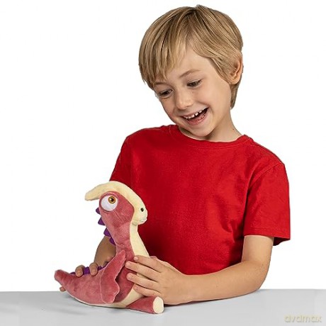 Gigantosaurus 10 Inch Dinosaur Soft Action Plush Toy, Rocky, Accurate Representation of Character from Hit TV Series, Huggable Size and Soft Texture, Ideal as Travel Companion and Bedtime