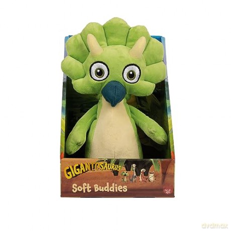 Gigantosaurus 10 Inch Dinosaur Soft Action Plush Toy, Tiny, Accurate Representation of Character from Hit TV Series, Huggable Size and Soft Texture, Ideal as Travel Companion and Bedtime