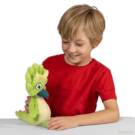 Gigantosaurus 10 Inch Dinosaur Soft Action Plush Toy, Tiny, Accurate Representation of Character from Hit TV Series, Huggable Size and Soft Texture, Ideal as Travel Companion and Bedtime