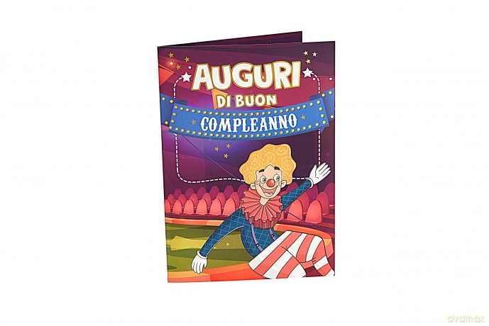 Happy Birthday Card for Friend, Parents, Uncles - Creative Gift Idea with Kety Perry Firework Sound Accompanied by POP UP by Dance Clowns Size 22cm x 31.5cm
