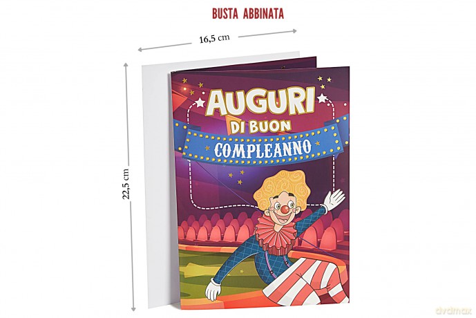 Happy Birthday Card for Friend, Parents, Uncles - Creative Gift Idea with Kety Perry Firework Sound Accompanied by POP UP by Dance Clowns Size 22cm x 31.5cm