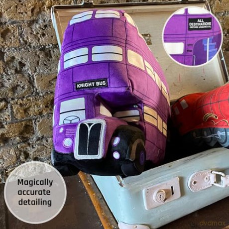 Harry Potter Knight Bus Soft Toy - Cute Plush Toy for Kids - Ideal for fans of the Wizarding World