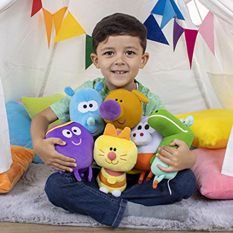Hey Duggee 539 2143 EA Talking Enid Soft Toy, Yellow