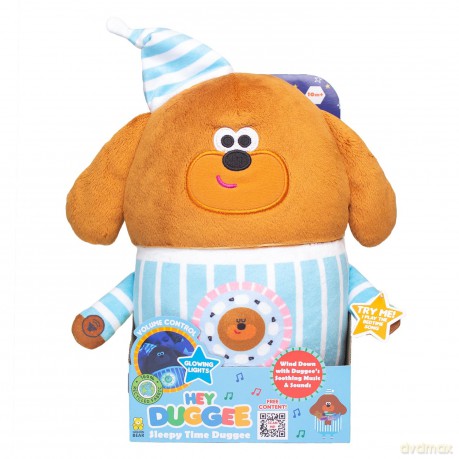 Hey Duggee Sleepy Time Teddy Bear with Soothing Lullaby Song from CBeebies TV Show