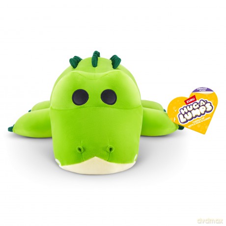 Hug-A-Lumps Crocodile (Rocko), Weighted Plush, Medium (35 cm), 1.5 kg, Brown Box, (Crocodile)