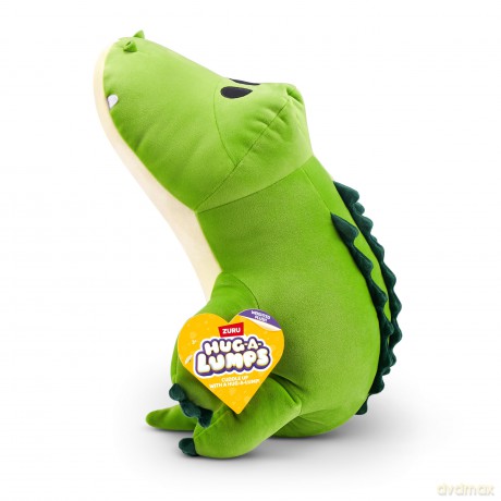 Hug-A-Lumps Crocodile (Rocko), Weighted Plush, Medium (35 cm), 1.5 kg, Brown Box, (Crocodile)
