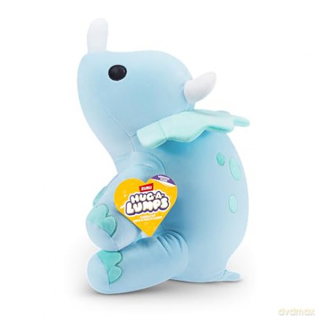 Hug-A-Lumps Dino (Delilah), Weighted Plush, Medium (35 cm), 1.5 kg, Brown Box, (Dino)