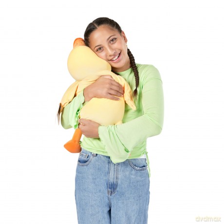 Hug-A-Lumps Duck (Bailey), Weighted Plush, Medium (35 cm), 1.5 kg, Brown Box, (Duck)