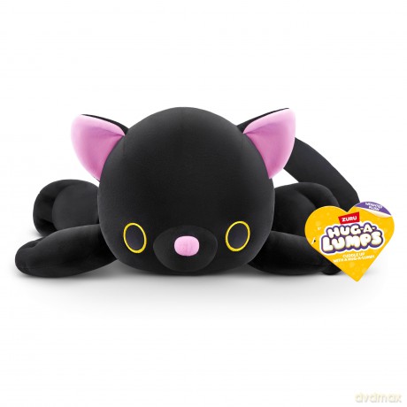 Hug-A-Lumps Kitty (Luna), Weighted Plush, Medium (35 cm), 1.5 kg, Brown Box, (Kitty)
