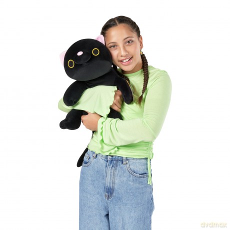 Hug-A-Lumps Kitty (Luna), Weighted Plush, Medium (35 cm), 1.5 kg, Brown Box, (Kitty)