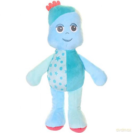 In the Night Garden Cuddly Soft Toy CBeebies Iggle Piggle Softie 30cm for Babies Toddlers 0-3 Suitable from Birth Colourful Comforting Cuddly Toy, Blue