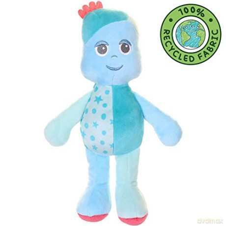 In the Night Garden Cuddly Soft Toy CBeebies Iggle Piggle Softie 30cm for Babies Toddlers 0-3 Suitable from Birth Colourful Comforting Cuddly Toy, Blue