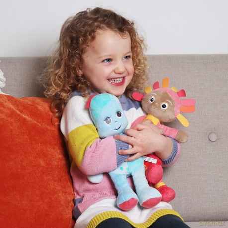 In the Night Garden Cuddly Soft Toy CBeebies Upsy Daisy Softie 30cm for Babies Toddlers 0-3 Suitable from Birth Colourful Comforting Cuddly Toy