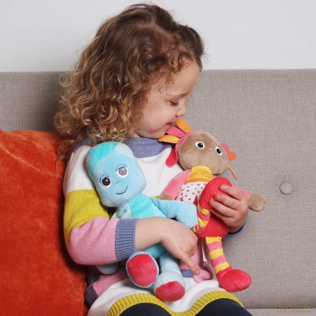 In the Night Garden Cuddly Soft Toy CBeebies Upsy Daisy Softie 30cm for Babies Toddlers 0-3 Suitable from Birth Colourful Comforting Cuddly Toy