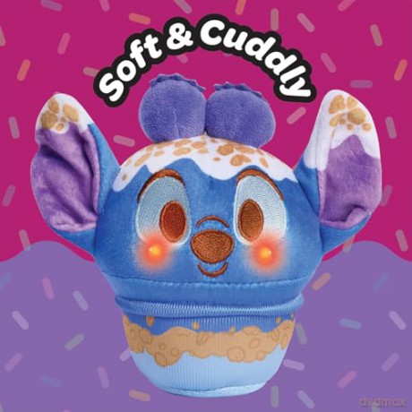 Just Play Disney Munchlings Light-Up Scented Collectible Plush, Kids Toys for Ages 0