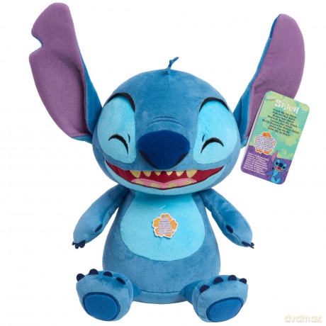 Just Play Disney Stitch Crack Me Up Stitch Plush Toy, 11 Inch Plush, Stuffed Animal, Alien, Kids Toys for Ages 3 Up