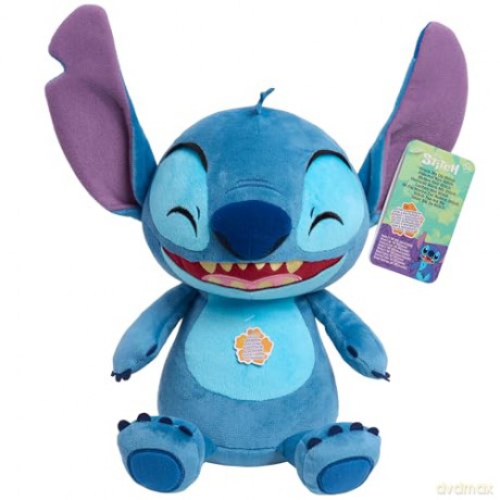 Just Play Disney Stitch Crack Me Up Stitch Plush Toy, 11 Inch Plush, Stuffed Animal, Alien, Kids Toys for Ages 3 Up