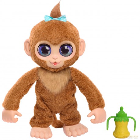 Just Play furReal Peanut the Playful Monkey Interactive Toy, Kids Toys for Ages 4 Up
