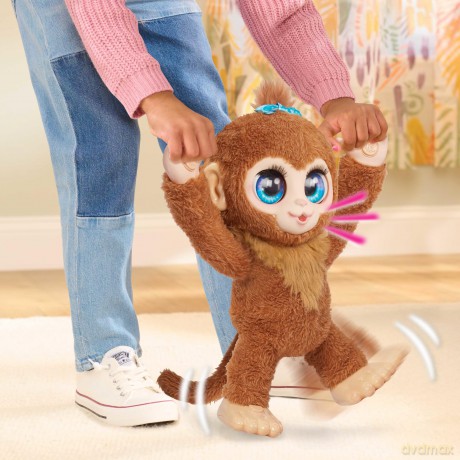 Just Play furReal Peanut the Playful Monkey Interactive Toy, Kids Toys for Ages 4 Up