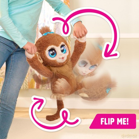 Just Play furReal Peanut the Playful Monkey Interactive Toy, Kids Toys for Ages 4 Up