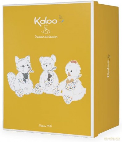 KALOO - Linoo K971001 Plush Toy Dad Rooster Paul and His Baby 35 cm from Birth