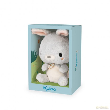 Kaloo - Choo - Bonbon the Rabbit Mini Soft Toy for Babies - 5.5"/14 cm - Rustling Paper Function - Awakens and Stimulates Hearing - Soft and Fluffy - K971804
