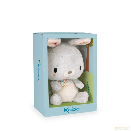 Kaloo - Choo - Bonbon the Rabbit Mini Soft Toy for Babies - 5.5"/14 cm - Rustling Paper Function - Awakens and Stimulates Hearing - Soft and Fluffy - K971804