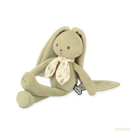 Kaloo - Lapinoo - Green Rabbit Doll - Baby's Small Corduroy Plush - 25 cm - Ultra-Soft Material - Gift Box - 0 Months +, K218014