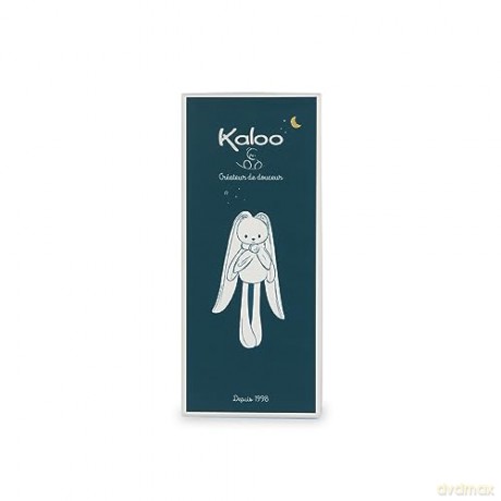 Kaloo - Lapinoo - Green Rabbit Doll - Baby's Small Corduroy Plush - 25 cm - Ultra-Soft Material - Gift Box - 0 Months +, K218014