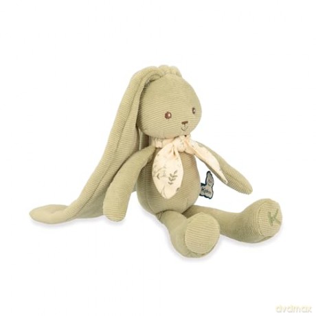 Kaloo - Lapinoo - Green Rabbit Doll - Baby's Small Corduroy Plush - 25 cm - Ultra-Soft Material - Gift Box - 0 Months +, K218014