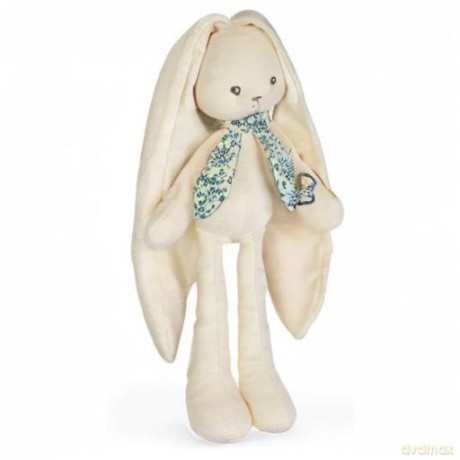 Kaloo - Lapinoo - Rabbit Doll - Baby's Corduroy Soft Toy - 13.8"/35 cm - Cream Colour - Ultra-Soft material - Gift Box - From Birth Onwards - K972200
