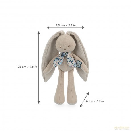 Kaloo - Lapinoo - Rabbit Doll - Baby's Soft Toy - Beige Colour - 9.8"/25 cm - Ultra-Soft material - Gift Box - From Birth Onwards - K972204