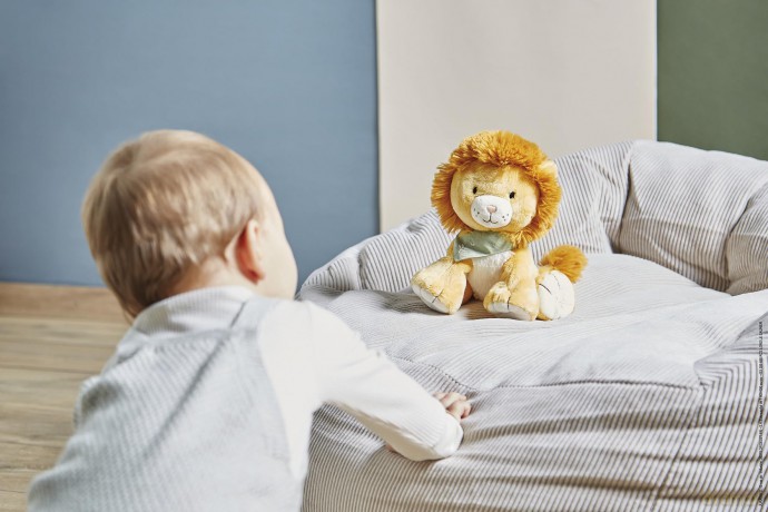 Kaloo - Les Amis - Babies' Nougat The Lion Plush - 13 cm - Ultra-Soft Material - Gift Box - 0 Months +, K224001